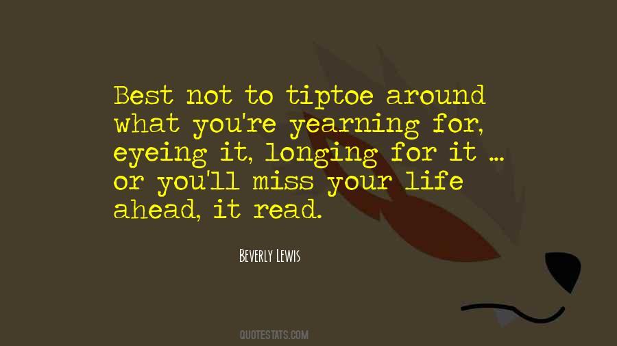 Tiptoe Quotes #869051