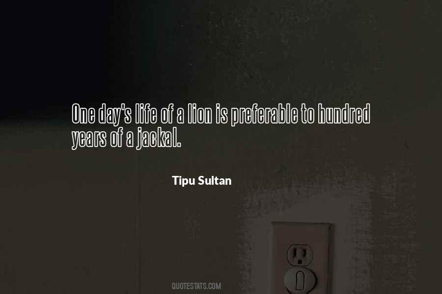 Tipu Quotes #1527688