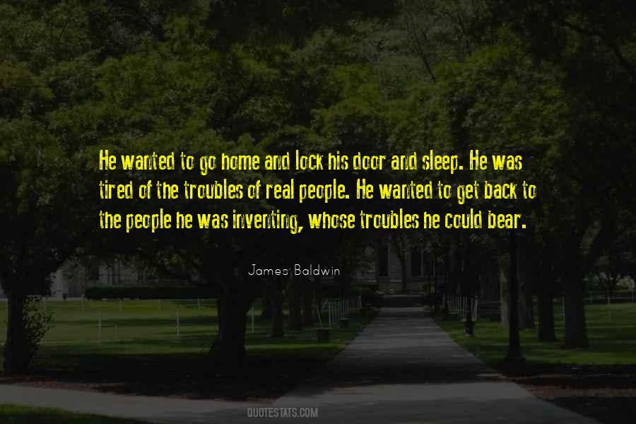 Tired And Can't Sleep Quotes #197933