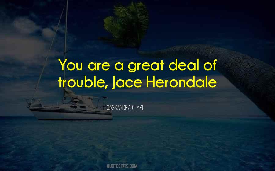 Quotes About Jace Herondale #1510684