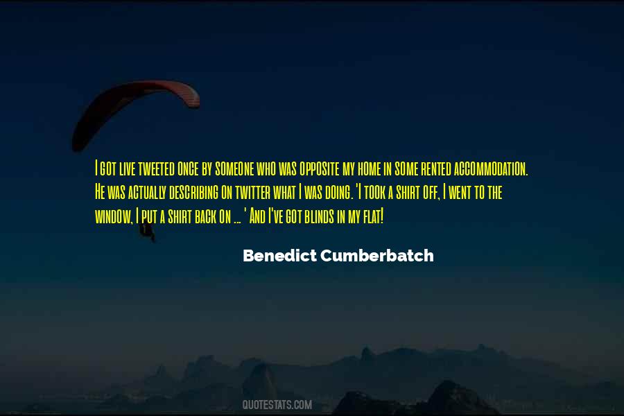 Quotes About Benedict Cumberbatch #1033238