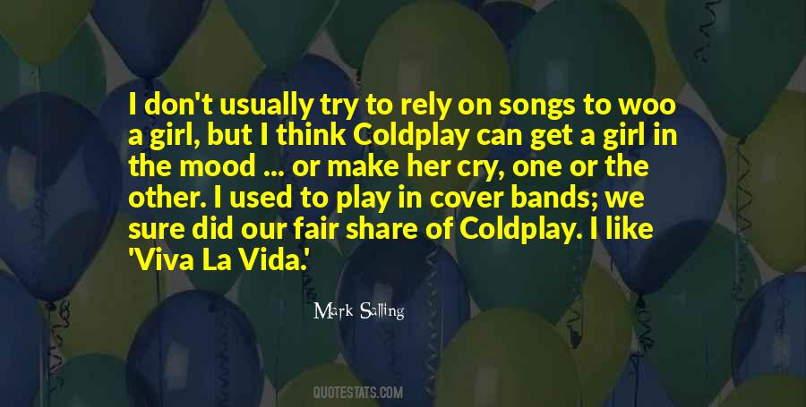 Quotes About Coldplay #206546