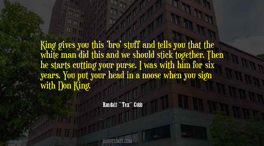 Quotes About Don King #132237