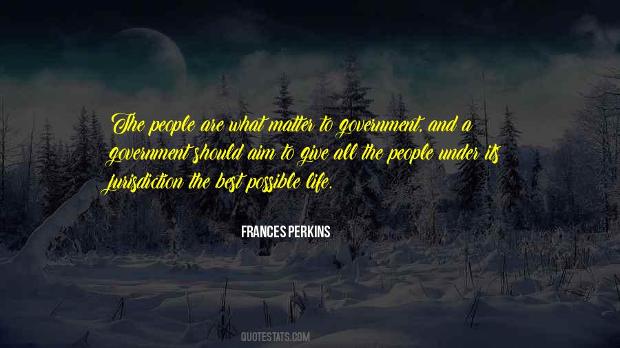 Quotes About Frances Perkins #1097288
