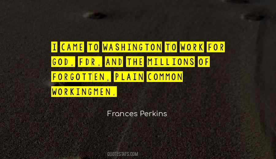 Quotes About Frances Perkins #1748036