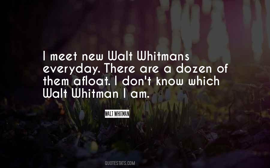 Quotes About Walt Whitman #233573