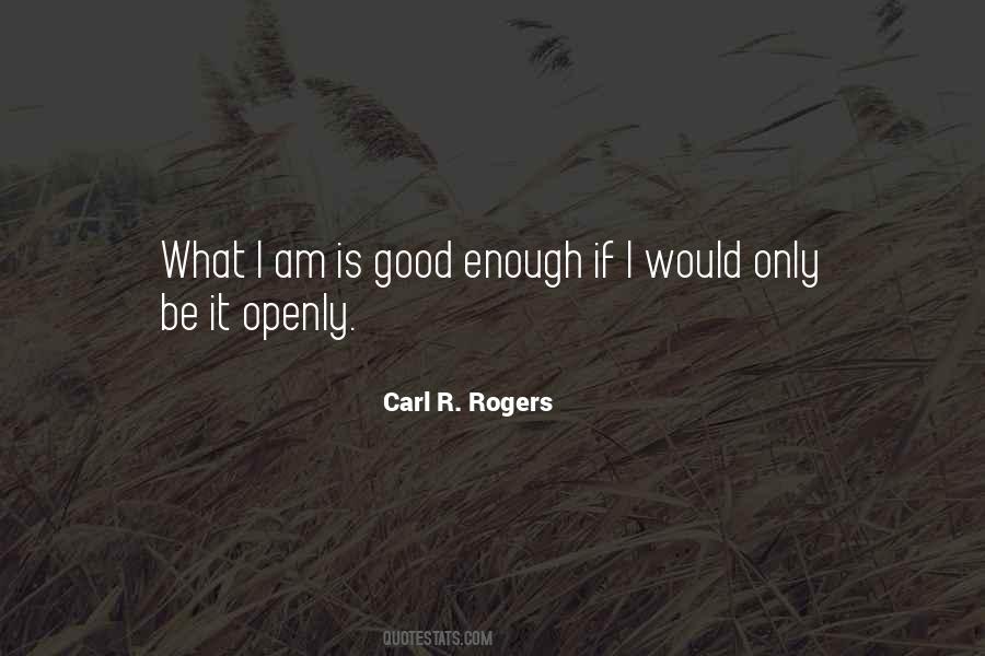Quotes About Carl Rogers #467482