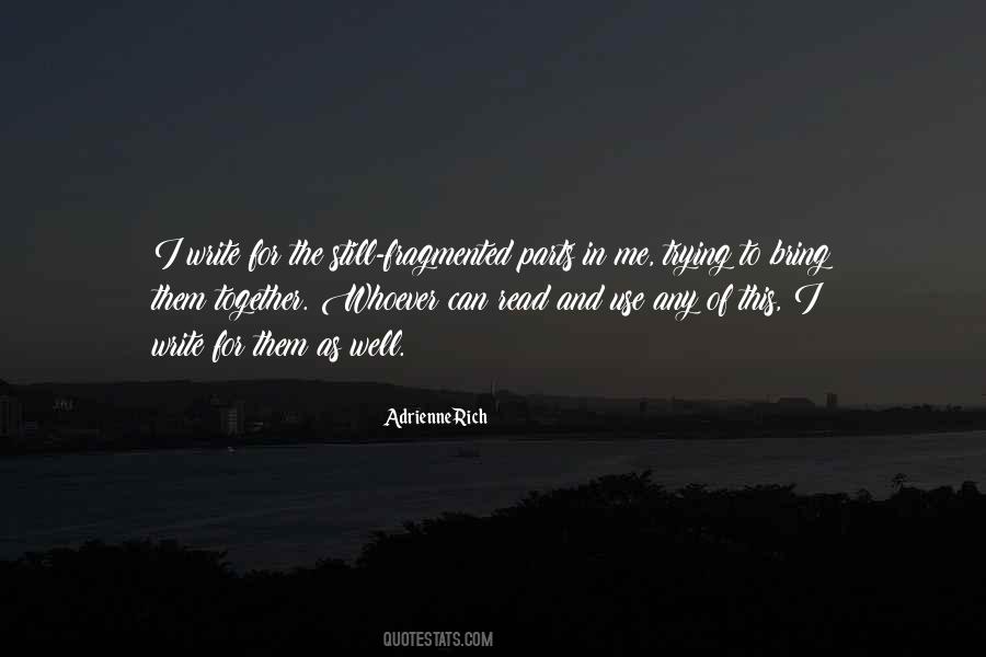 Quotes About Adrienne Rich #331191