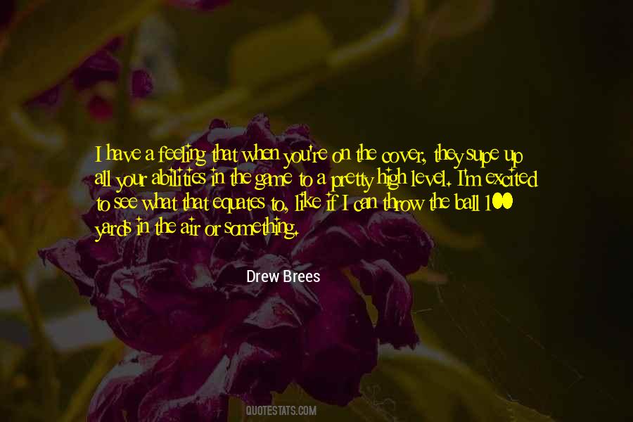 Quotes About Drew Brees #1106134
