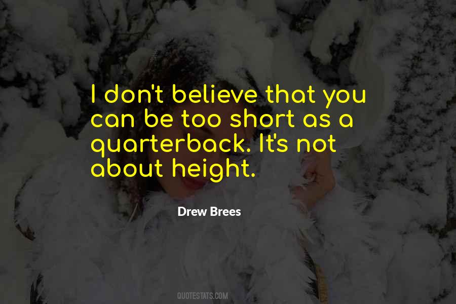 Quotes About Drew Brees #127168