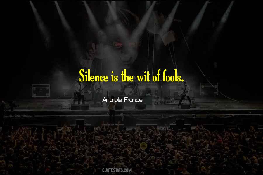 Quotes About Silence #1794700