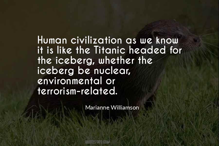 Titanic Iceberg Quotes #457084
