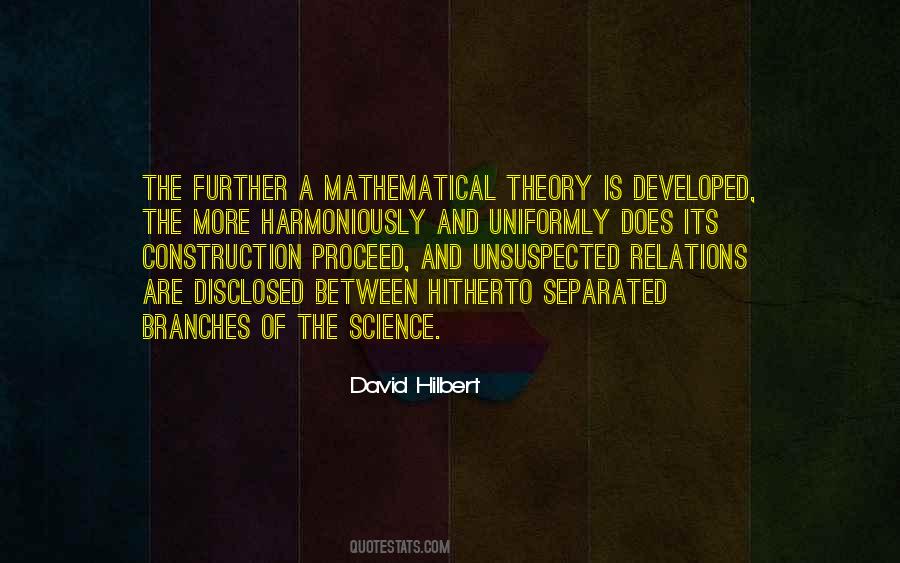 Quotes About David Hilbert #1429302