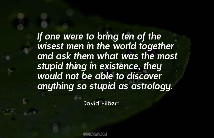 Quotes About David Hilbert #332851