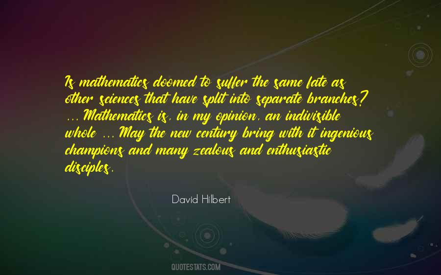Quotes About David Hilbert #906442