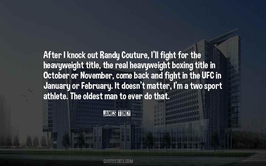 Title Fight Quotes #467922