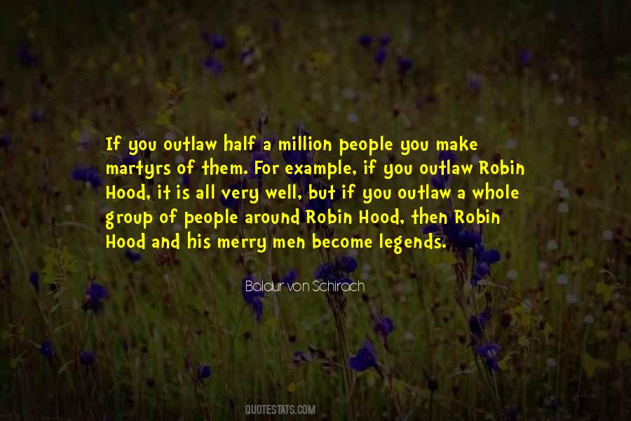 Quotes About Robin Hood #1392582