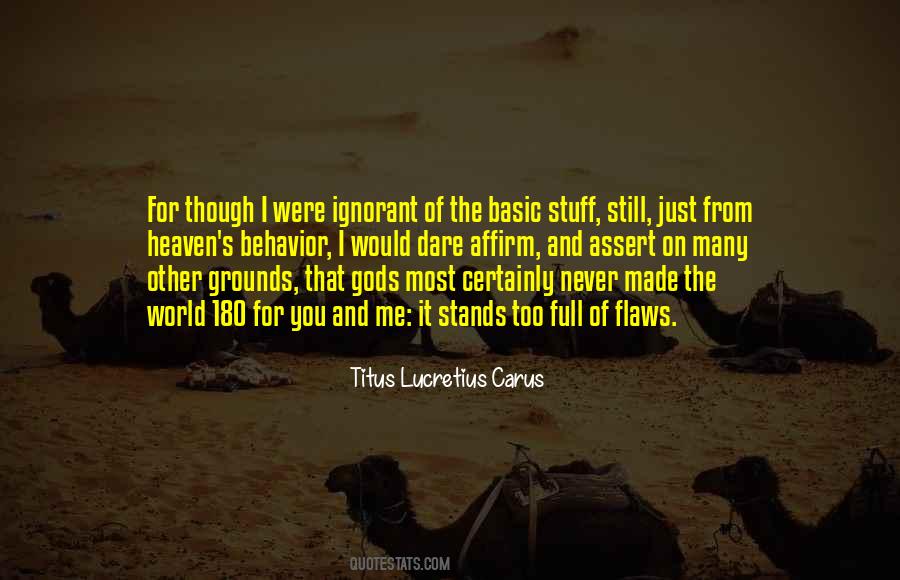 Titus Lucretius Quotes #1368018