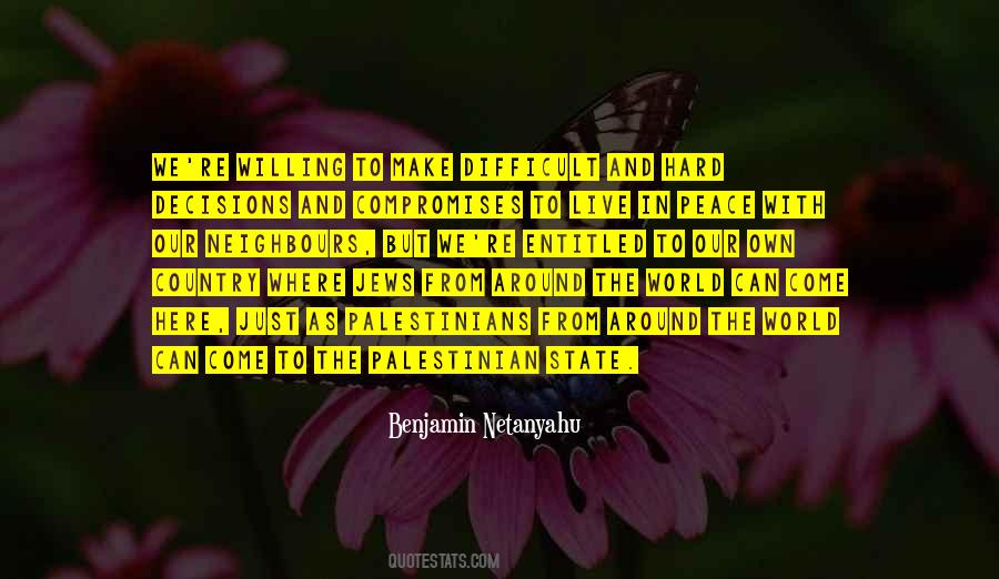 Quotes About Benjamin Netanyahu #1227810