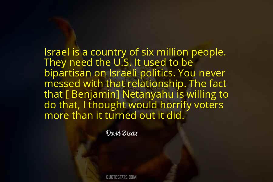 Quotes About Benjamin Netanyahu #826414
