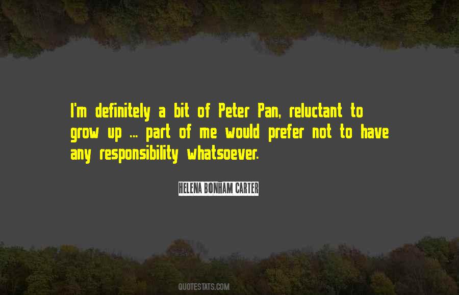 Quotes About Peter Pan #1203769