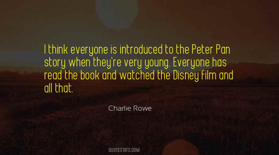 Quotes About Peter Pan #1506591