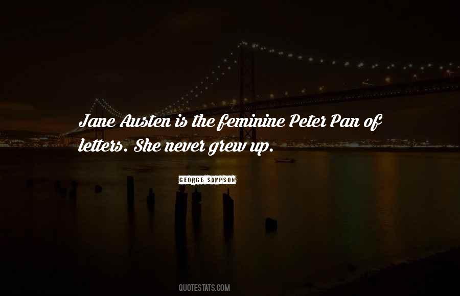 Quotes About Peter Pan #1532956