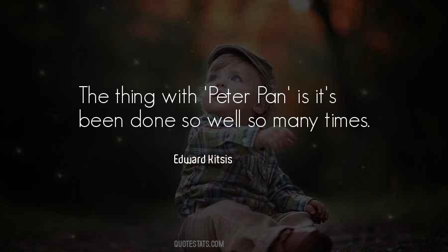 Quotes About Peter Pan #1553220