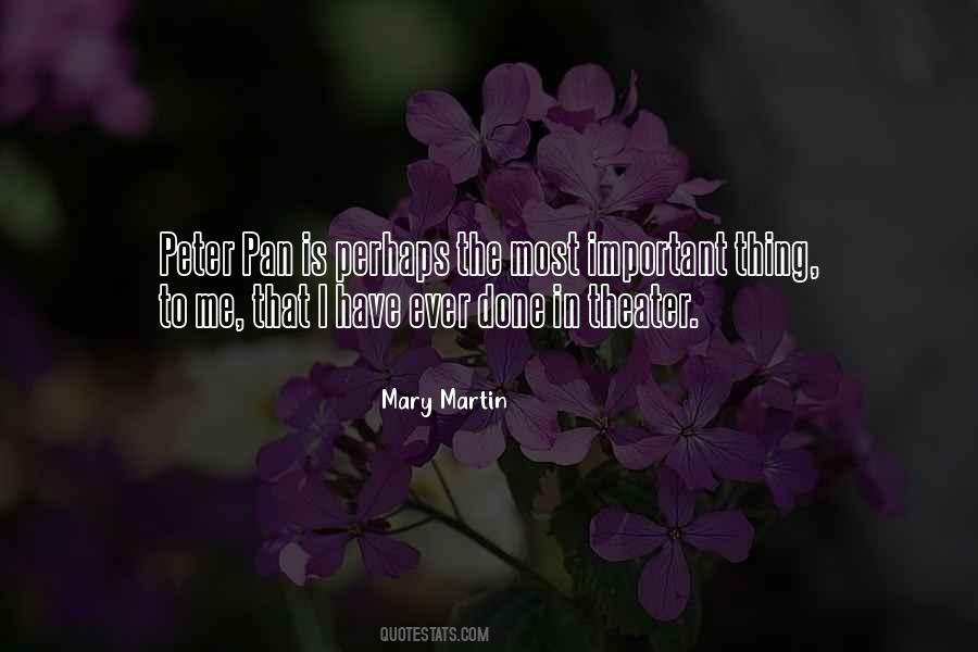 Quotes About Peter Pan #1804526