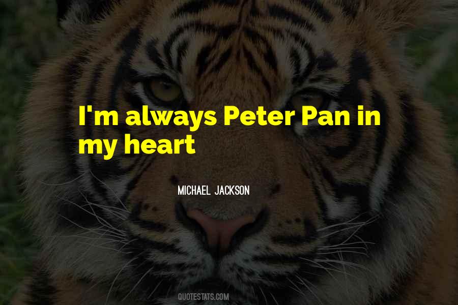 Quotes About Peter Pan #1867373