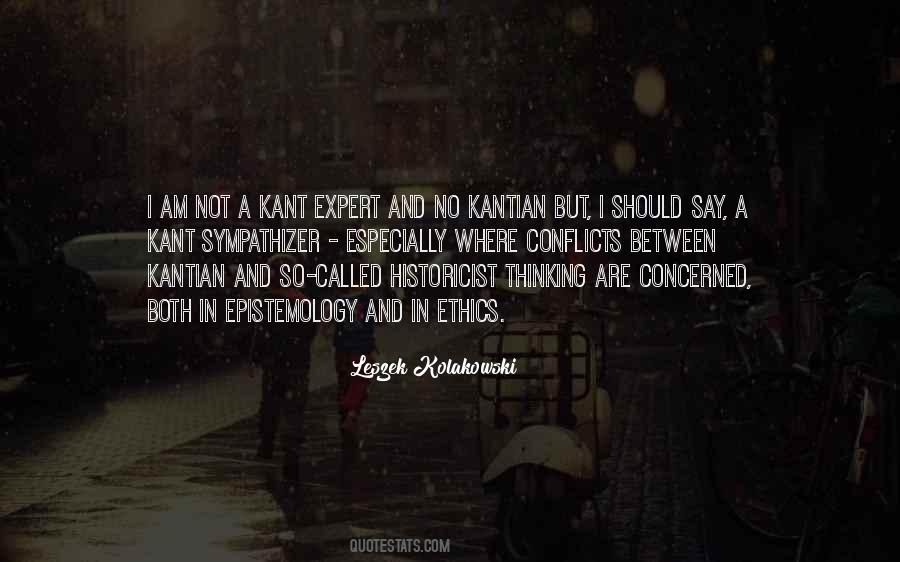 Quotes About Kant #1324533