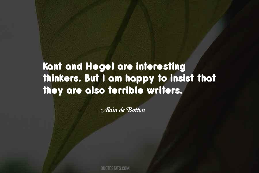 Quotes About Kant #1556617