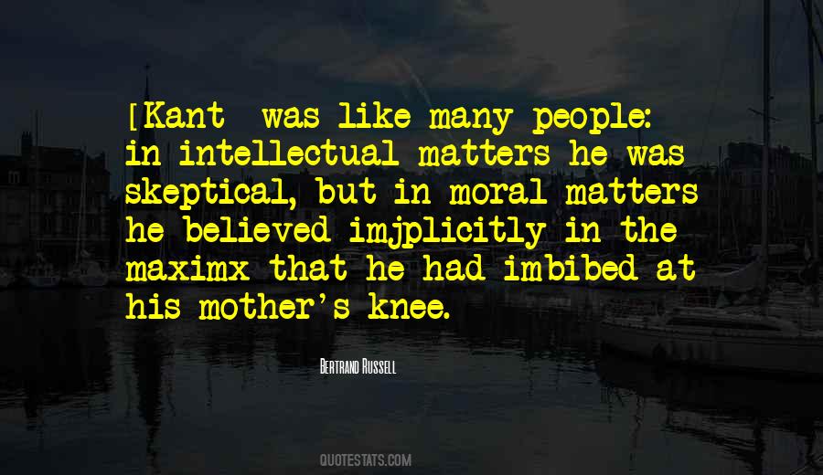 Quotes About Kant #437626