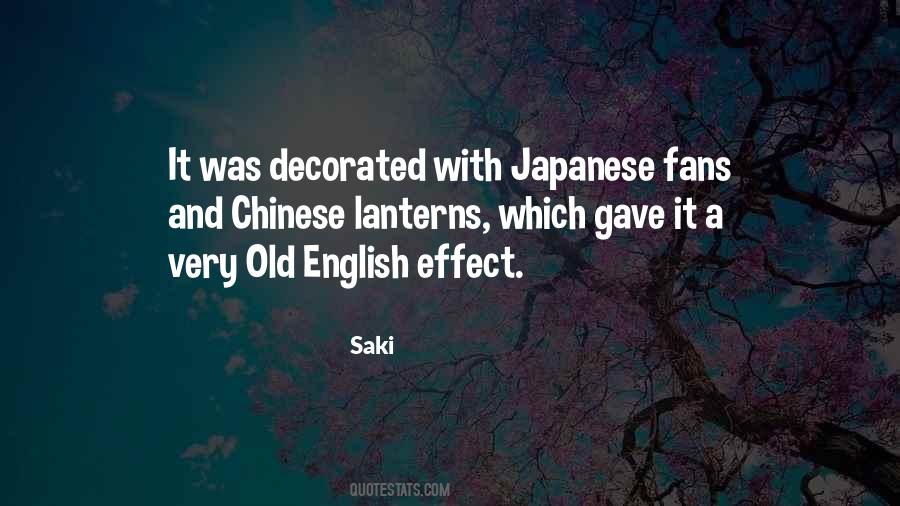 Quotes About Saki #373818