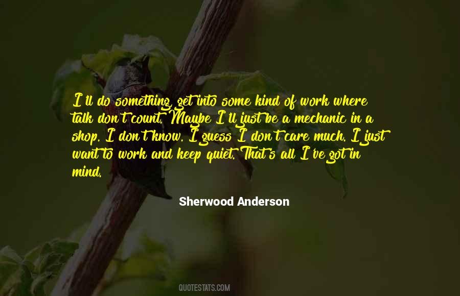 Quotes About Sherwood Anderson #1514406