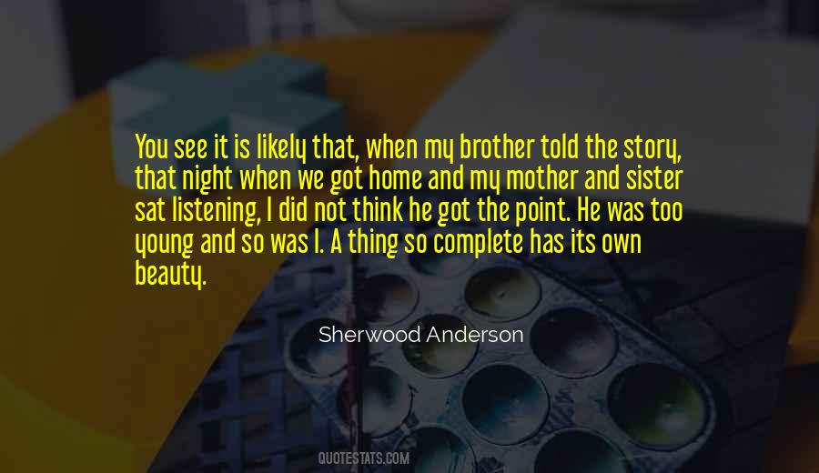 Quotes About Sherwood Anderson #972698