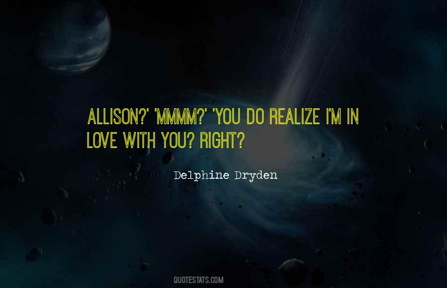 Quotes About Allison #443865