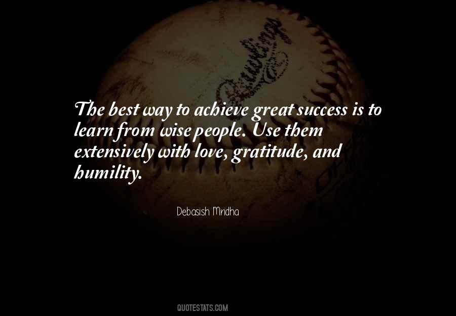 To Achieve Success Quotes #203159