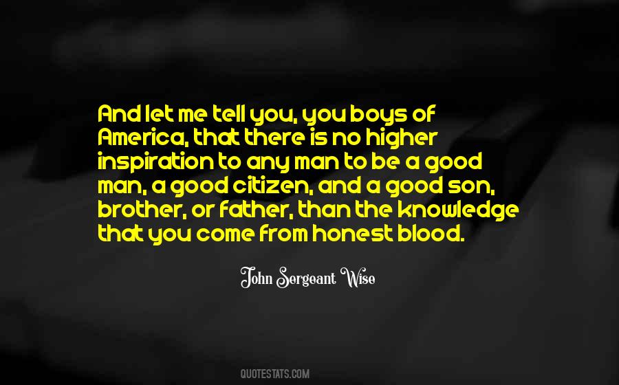 To Be A Good Man Quotes #1737697