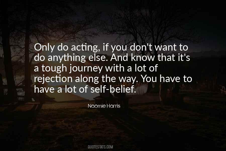Quotes About Acting Tough #112303