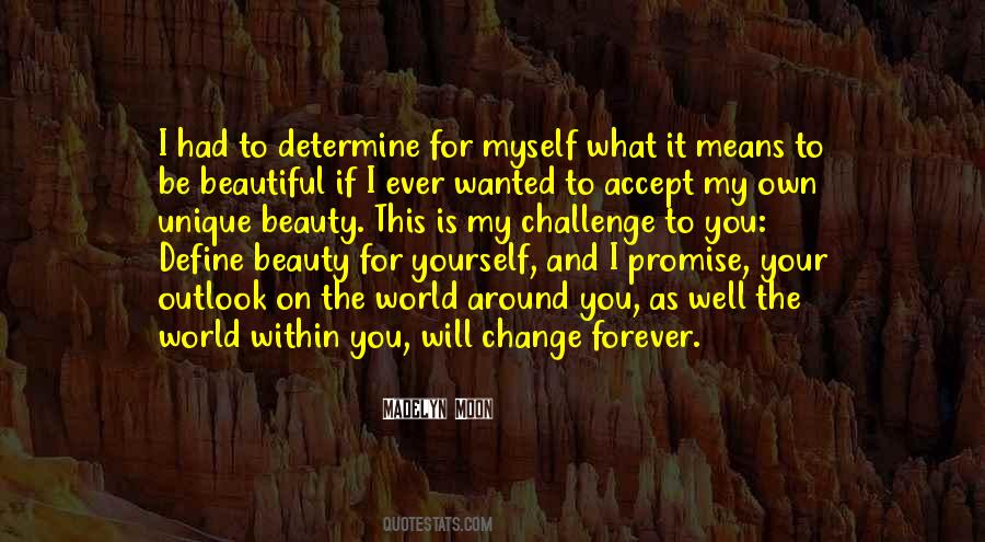 To Be Beautiful Quotes #1453386