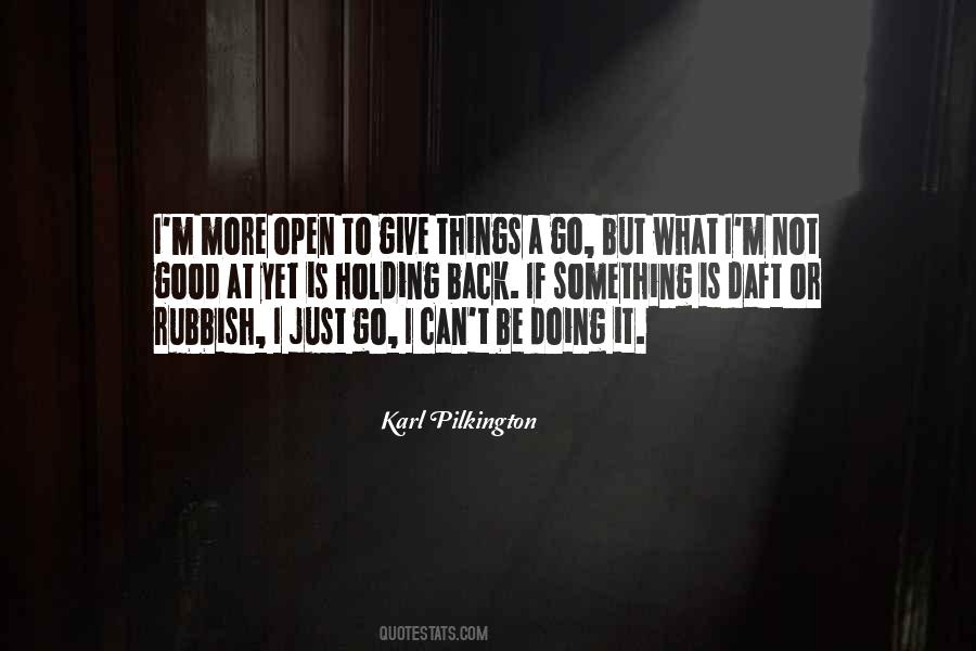 To Be Good At Something Quotes #1114292