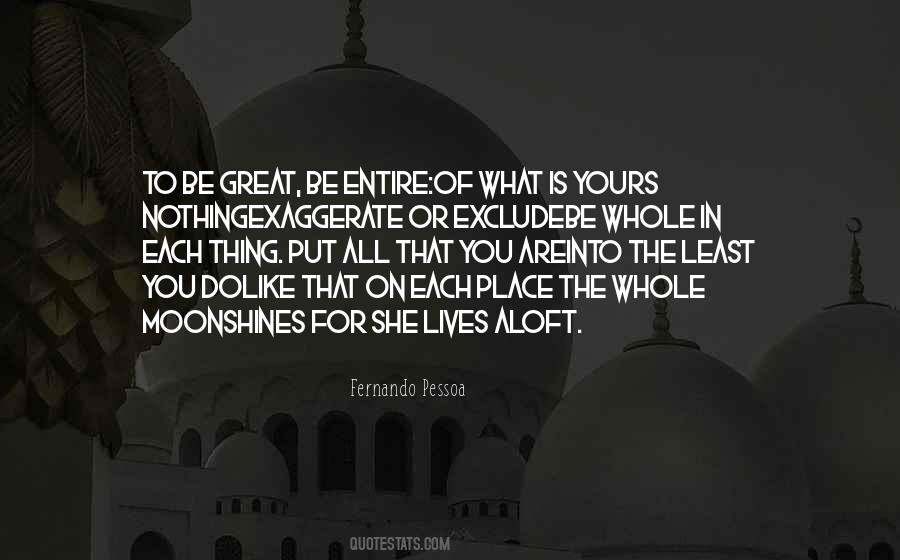 To Be Great Quotes #1744557