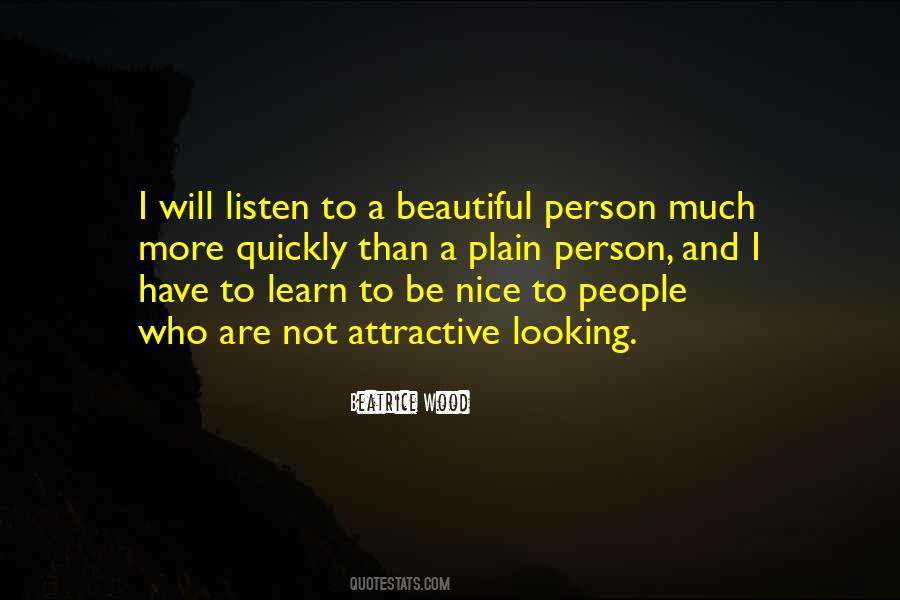 To Be Nice Quotes #982613