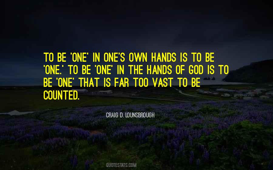 To Be One Quotes #1235140