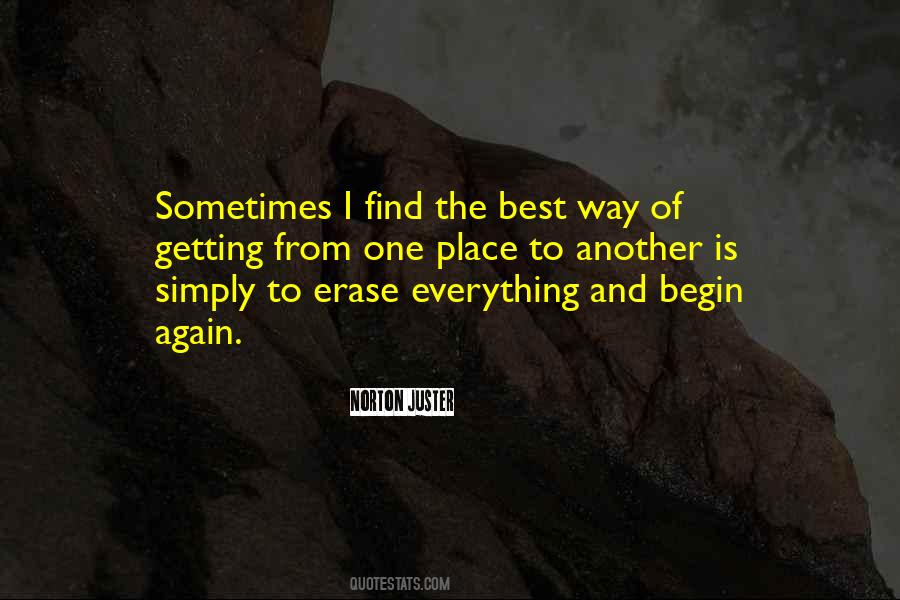 To Begin Again Quotes #116312