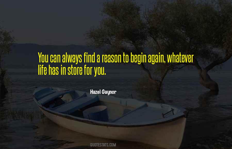 To Begin Again Quotes #676188