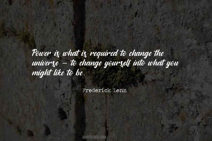 To Change Yourself Quotes #947447