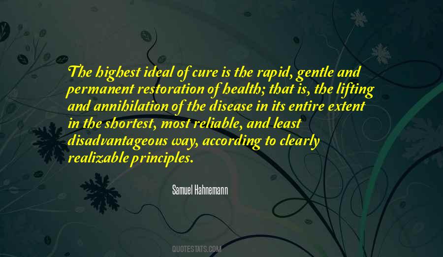To Cure Quotes #135936 To Cure Quotes #135936