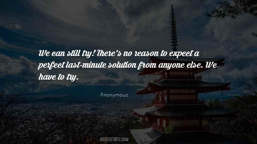 To Expect Quotes #1370569